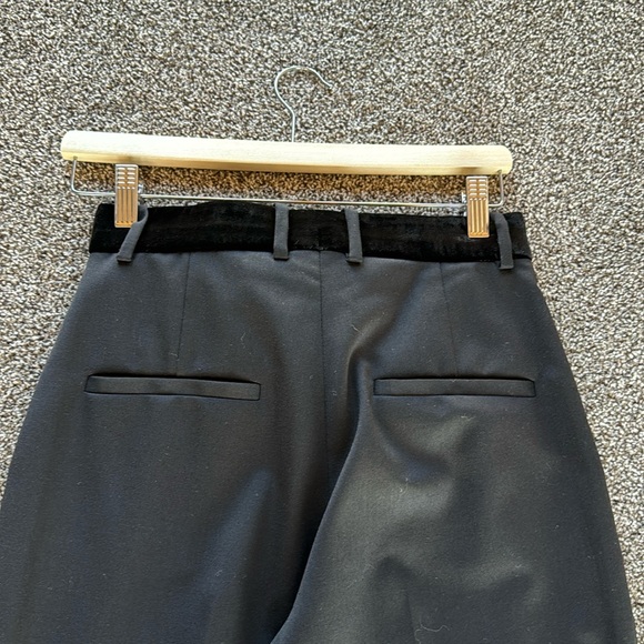 Sandro Poete high waste ankle wood-blend pants (0/34) - Picture 5 of 6